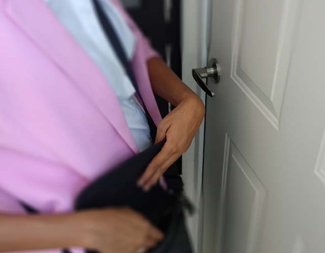 wenn man vor verschlossener Türe steht